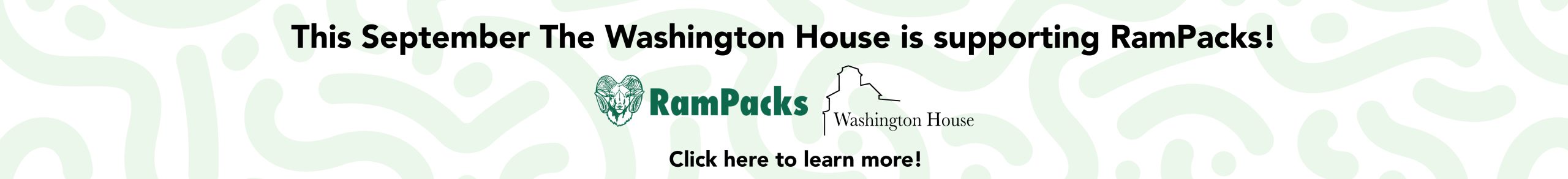 Washington House banner